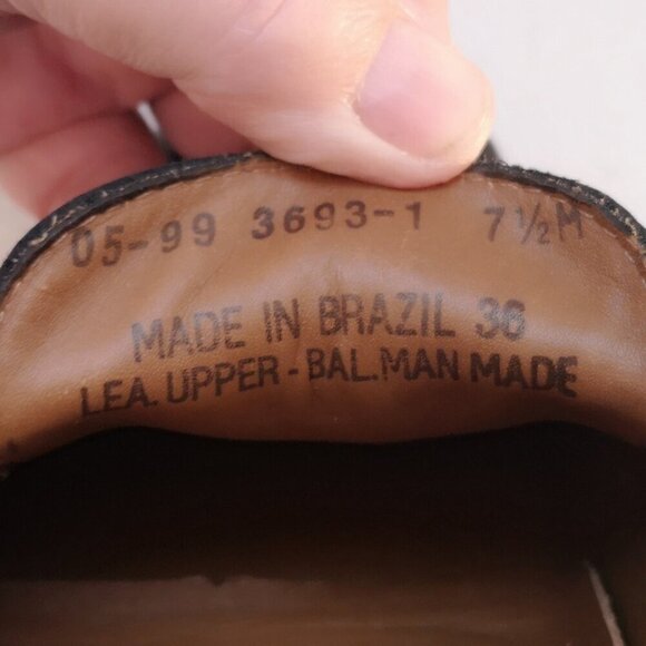 Clarks Active Air Men's Black Size 7.5 Leather Upper Loafers - Picture 8 of 9